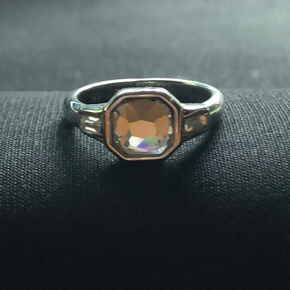 Lia Sophia CZ Silver ring